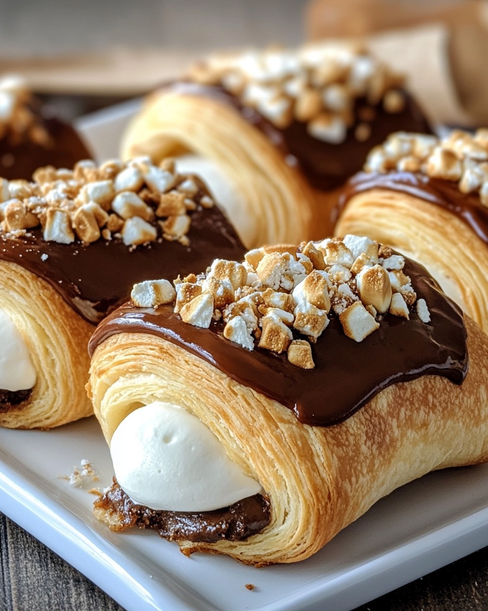 S'mores Crescent Rolls