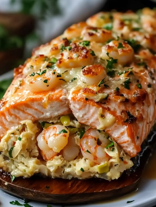 Stuffed Salmon Recipe