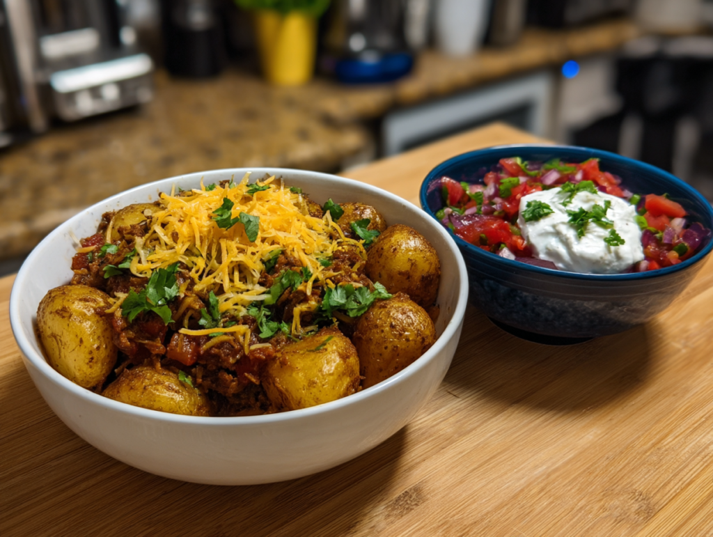 Taco potatoes ingredients