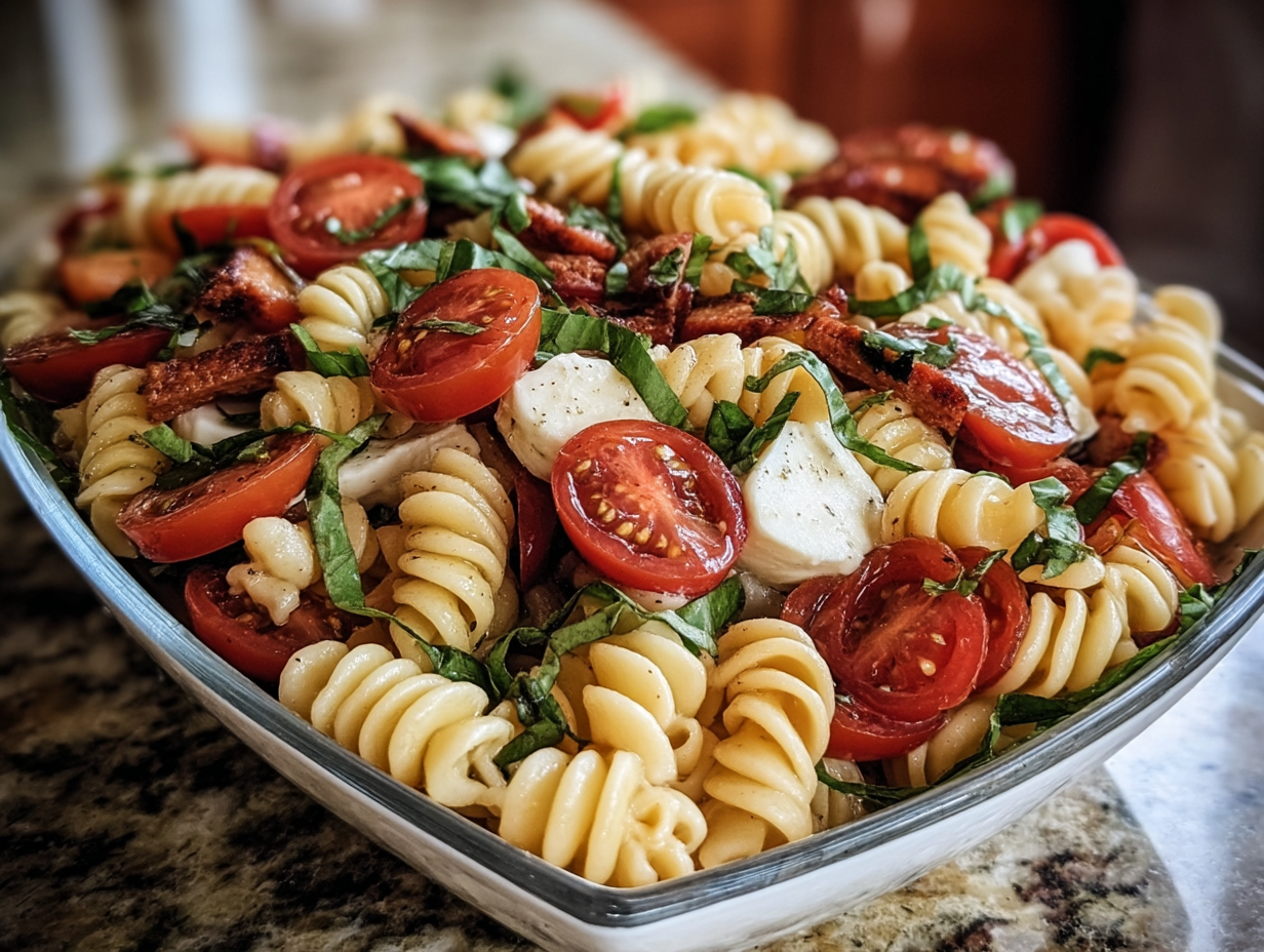 Bruschetta Pasta Salad