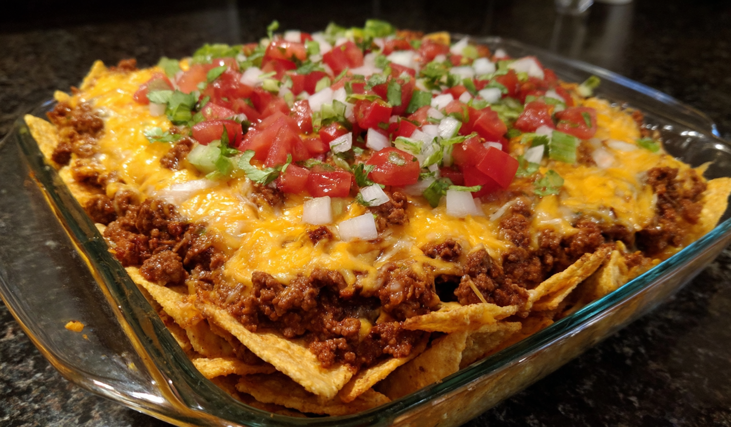Walking Taco Casserole