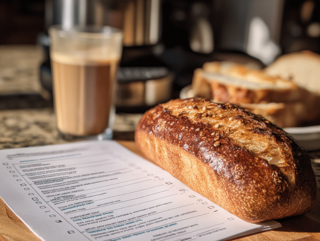 Dense sourdough bread troubleshooting checklist